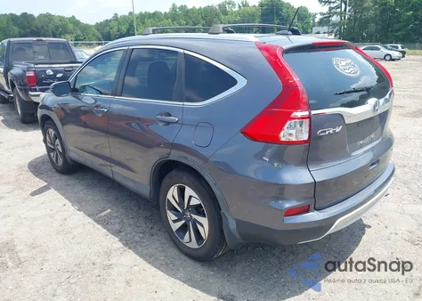 2016 Honda Cr-V Touring из США, поврежденный, VIN 5J6RM3H95GL008775